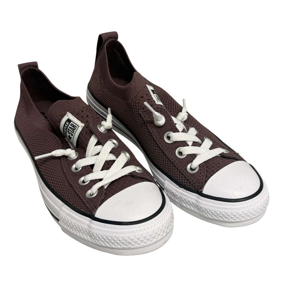 Converse‎ Shoes Womens Size 6 Brown Knit Chuck Taylor All Star Sneakers A13821F